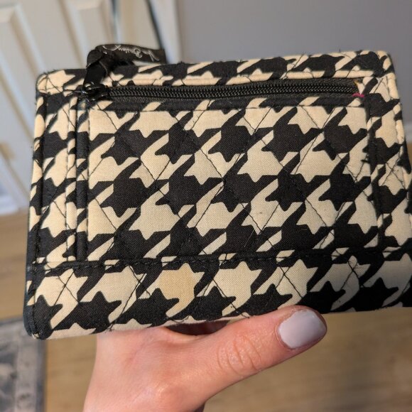 Vera Bradley houndstooth purse and wallet set - Picture 7 of 8